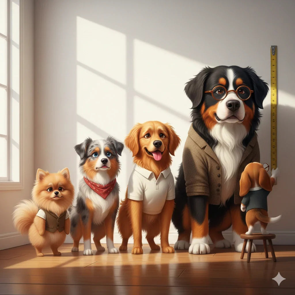 התאמת מזון לגודל הכלב: למה זה חשוב ואיך יודעים מה הגודל שלו?