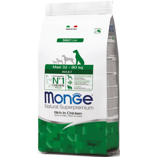 מונג' לבוגרים מגזע ענק מבוסס עוף