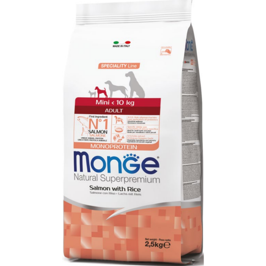 מונג' לבוגרים מגזע קטן מבוסס סלמון