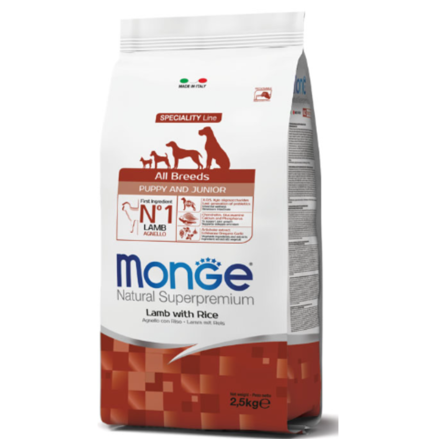 מונג' גורים לכל הגזעים מבוסס כבש