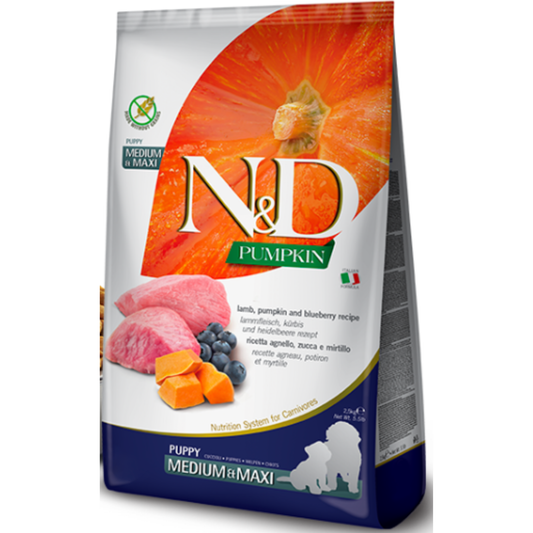 נטורל אנד דלישס לגורים מגזע בינוני וגדול מבוסס כבש